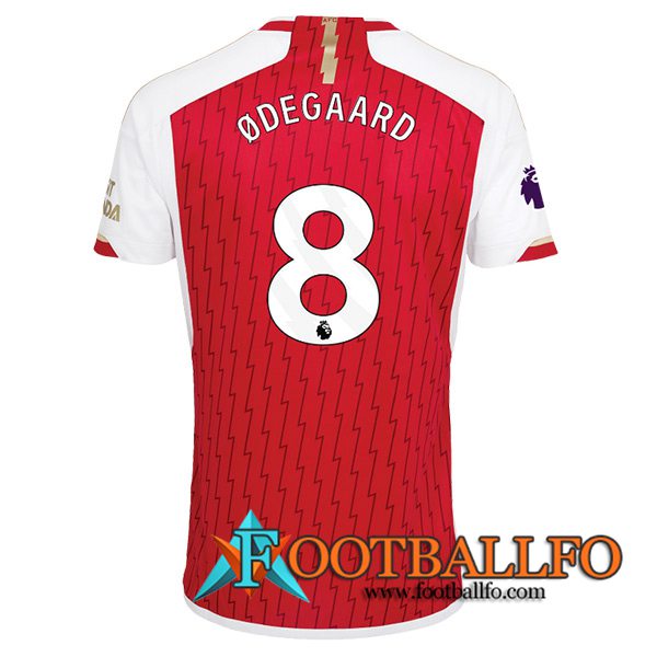 Camisetas De Futbol Arsenal (ØDEGAARD #8) 2023/2024 Primera