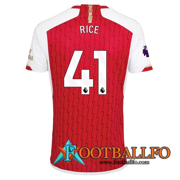 Camisetas De Futbol Arsenal (RICE #41) 2023/2024 Primera