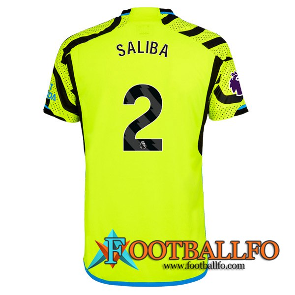 Camisetas De Futbol Arsenal (SALIBA #2) 2023/2024 Segunda