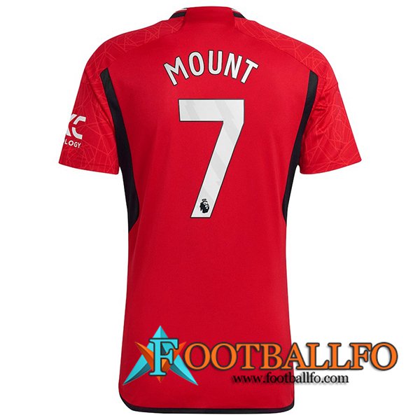 Camisetas De Futbol Manchester United (MOUNT #7) 2023/2024 Primera
