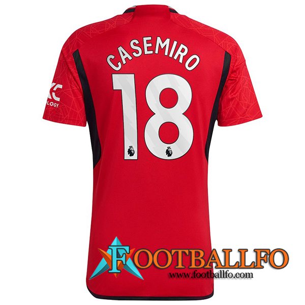 Camisetas De Futbol Manchester United (CASEMIRO #18) 2023/2024 Primera