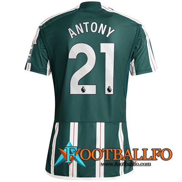 Camisetas De Futbol Manchester United (ANTONY #21) 2023/2024 Segunda