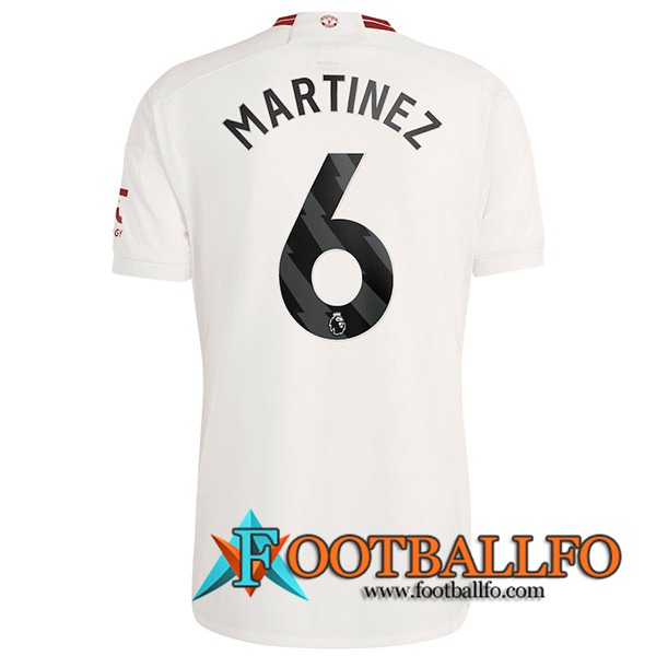 Camisetas De Futbol Manchester United (MARTINEZ #6) 2023/2024 Tercera