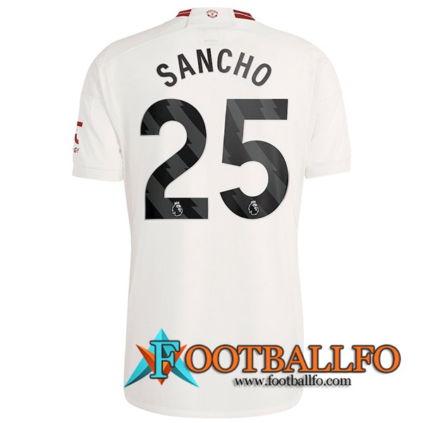 Camisetas De Futbol Manchester United (SANCHO #25) 2023/2024 Tercera