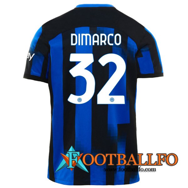 Camisetas De Futbol Inter Milan (DIMARCO #32) 2023/2024 Primera