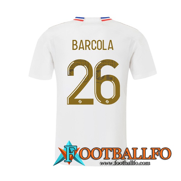 Camisetas De Futbol Lyon (BARCOLA #26) 2023/2024 Primera