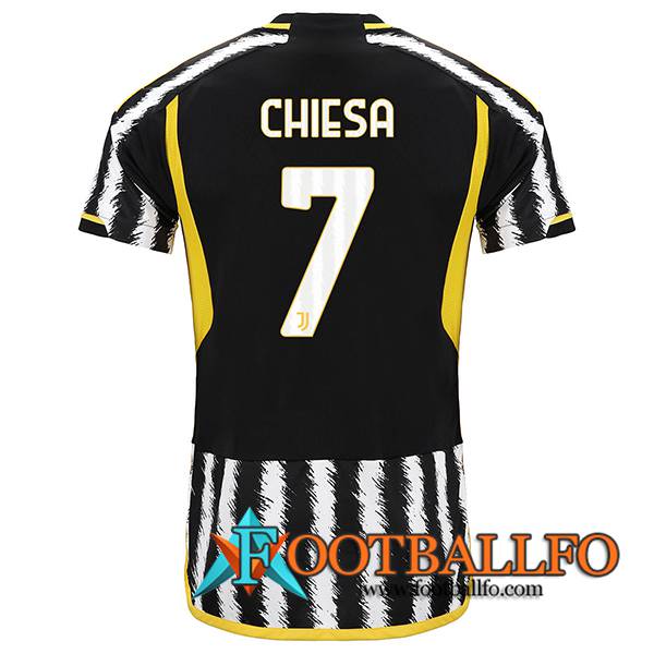 Camisetas De Futbol Juventus (CHIESA #7) 2023/2024 Primera