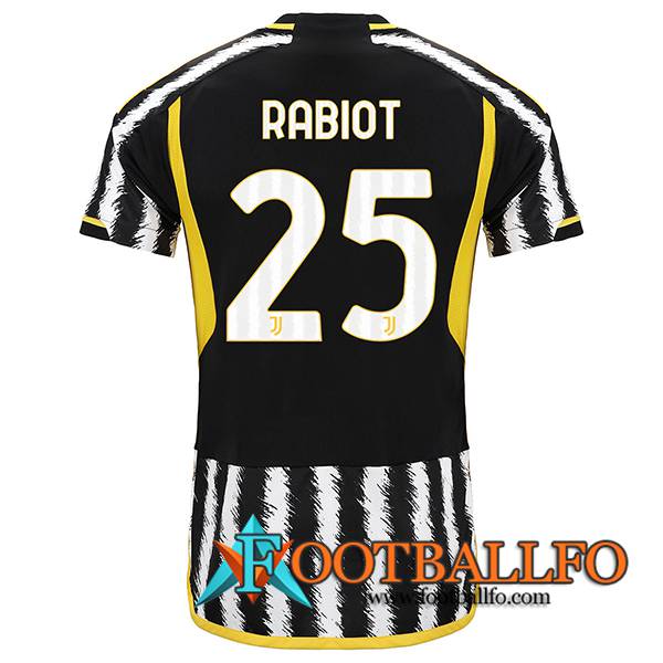 Camisetas De Futbol Juventus (RABIOT #25) 2023/2024 Primera