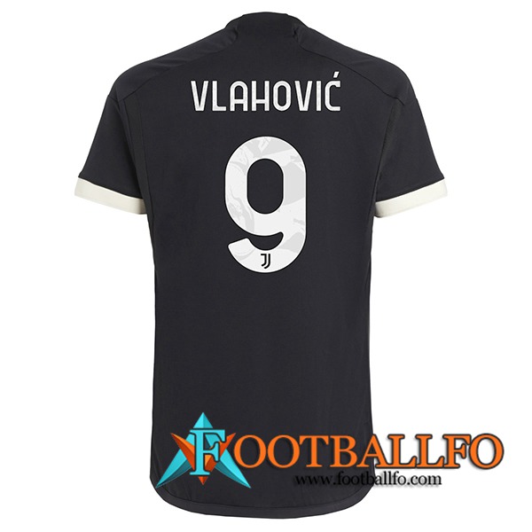 Camisetas De Futbol Juventus (VLAHOVIC #9) 2023/2024 Tercera