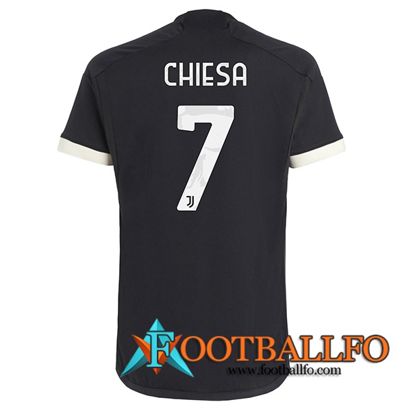 Camisetas De Futbol Juventus (CHIESA #7) 2023/2024 Tercera