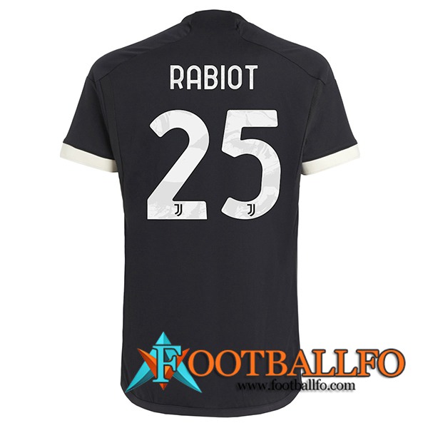 Camisetas De Futbol Juventus (RABIOT #25) 2023/2024 Tercera