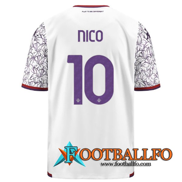 Camisetas De Futbol ACF Fiorentina (NICO #10) 2023/2024 Segunda