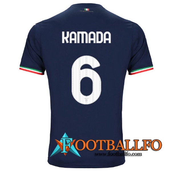 Camisetas De Futbol SS Lazio (KAMADA #6) 2023/2024 Segunda