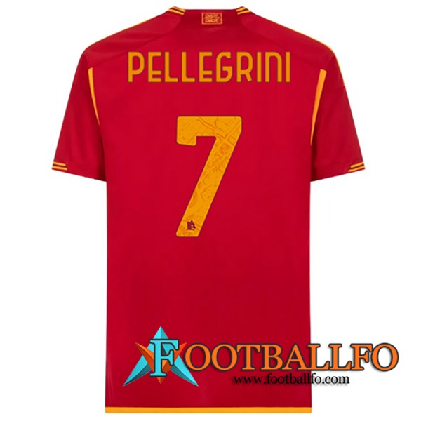 Camisetas De Futbol As Rome (PELLEGRINI #7) 2023/2024 Primera