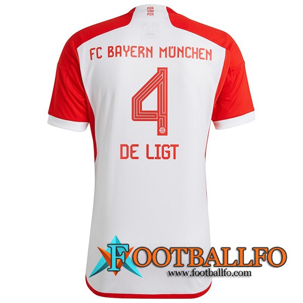 Camisetas De Futbol Bayern Munich (DE LIGT #4) 2023/2024 Primera