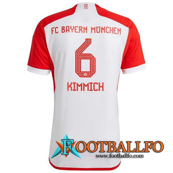 Camisetas De Futbol Bayern Munich (KIMMICH #6) 2023/2024 Primera