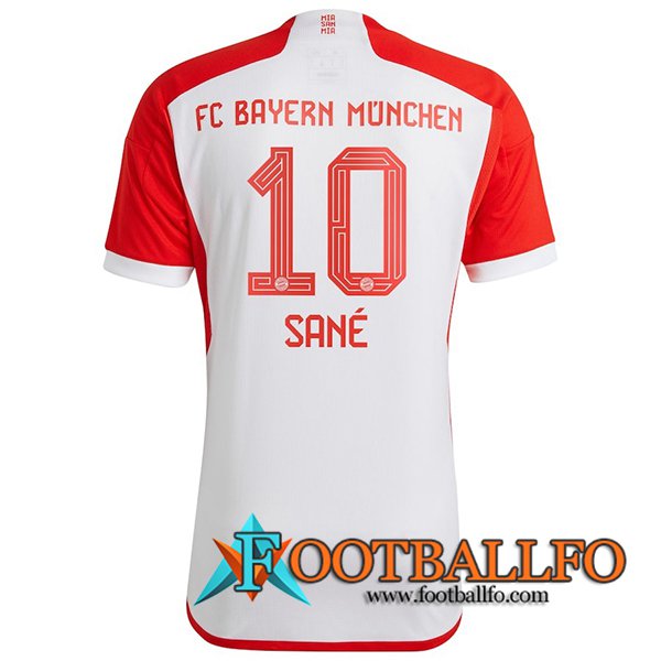 Camisetas De Futbol Bayern Munich (SANÉ #10) 2023/2024 Primera