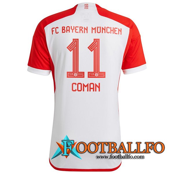 Camisetas De Futbol Bayern Munich (COMAN #11) 2023/2024 Primera