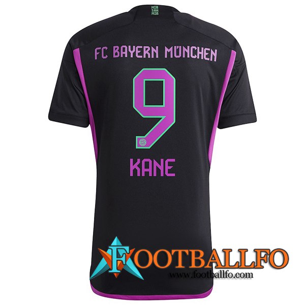 Camisetas De Futbol Bayern Munich (KANE #9) 2023/2024 Segunda