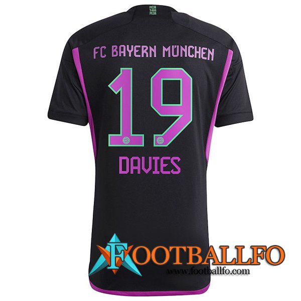Camisetas De Futbol Bayern Munich (DAVIES #19) 2023/2024 Segunda