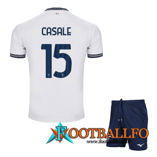 Camisetas De Futbol SS Lazio (CASALE #15) Ninos 2023/2024 Tercera