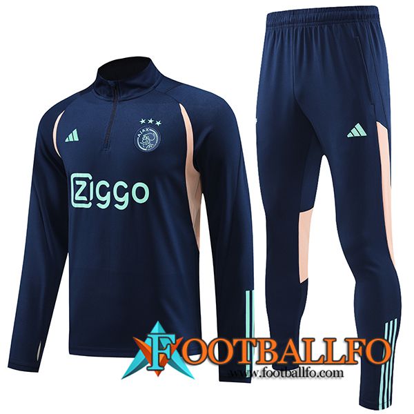 Chandal Equipos De Futbol Ajax Madrid Azul 2023/2024