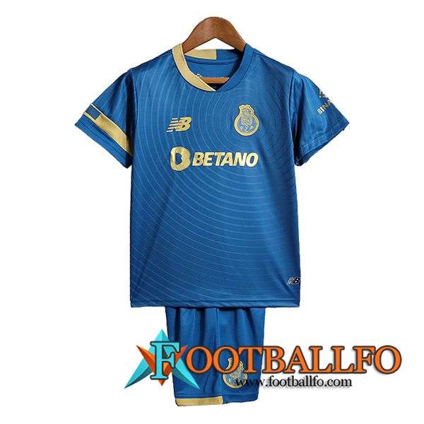 Camisetas De Futbol FC Porto Nino Tercera 2023/2024