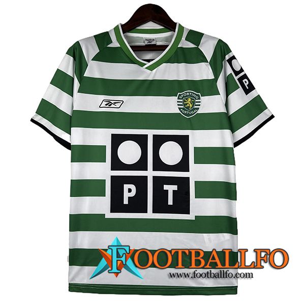 Camisetas De Futbol Sporting Lisbon Retro Primera 2003/2004