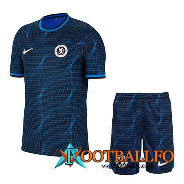 Camisetas Futbol FC Chelsea Segunda + Cortos 2023/2024