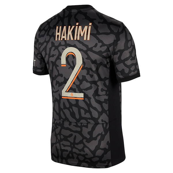 Camisetas De Futbol PSG (HAKIMI #2) 2023/2024 Tercera