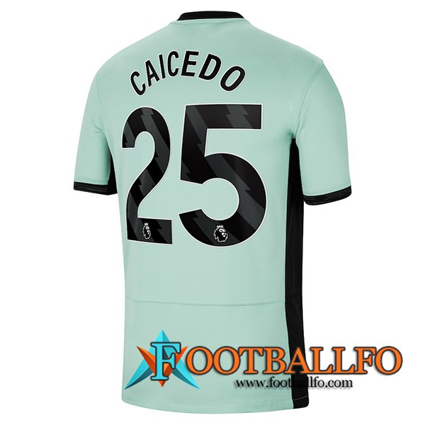 Camisetas De Futbol Chelsea (CAICEDO #25) 2023/2024 Tercera