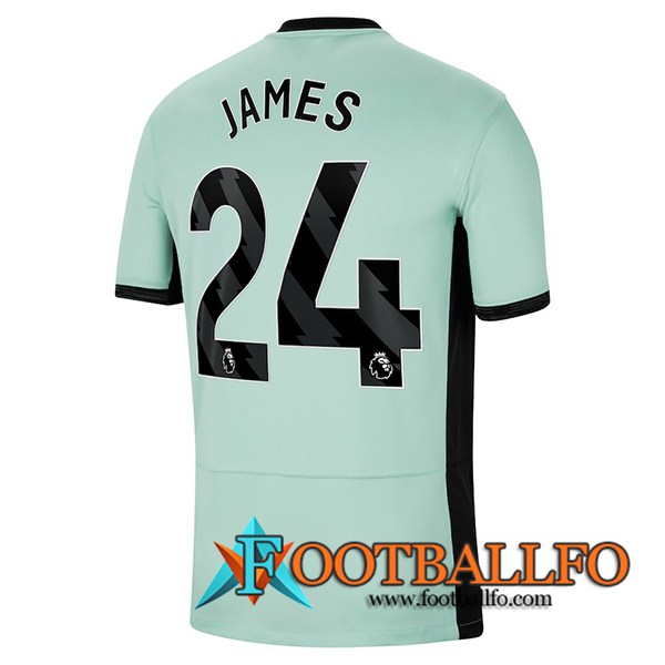 Camisetas De Futbol Chelsea (JAMES #24) 2023/2024 Tercera