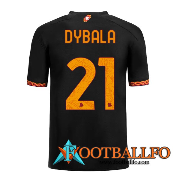 Camisetas De Futbol AS Roma (DYBALA #21) 2023/2024 Tercera
