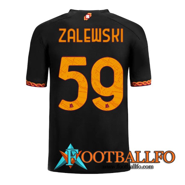 Camisetas De Futbol AS Roma (ZALEWSKI #59) 2023/2024 Tercera