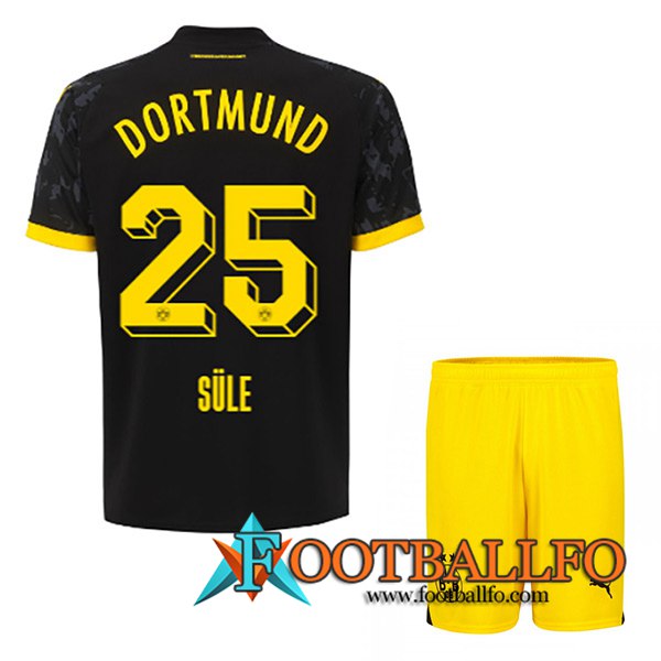 Camisetas De Futbol Dortmund BVB (SÜLE #25) Ninoss 2023/2024 Segunda