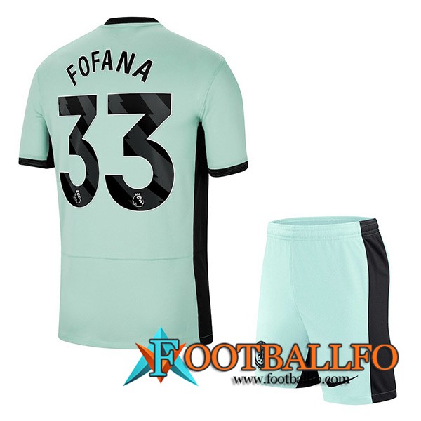 Camisetas De Futbol Chelsea (FOFANA #33) Ninoss 2023/2024 Tercera