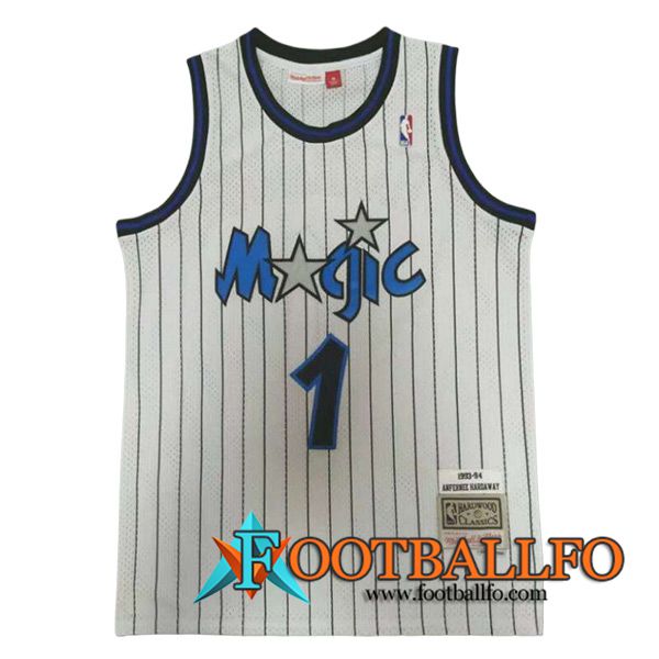 Camisetas De Futbol Orlando Magic (HARDAWAY #1) 2023/24 Blanco -02