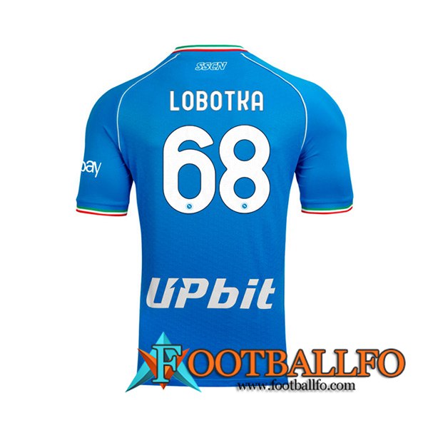 Camisetas De Futbol SSC Napoli (LOBOTKA #68) 2023/2024 Primera