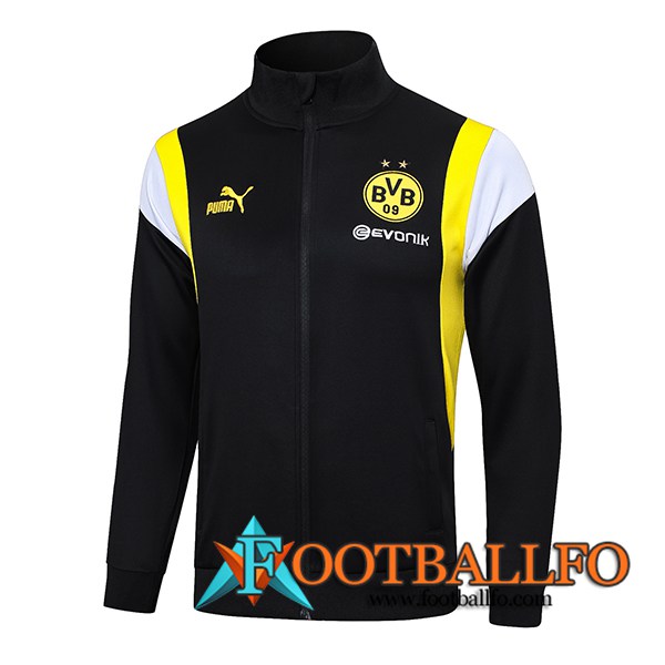 Chaquetas Futbol Dortmund Negro 2023/2024 -02