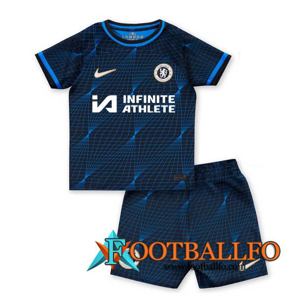 Camisetas De Futbol FC Chelsea Ninos Sponsor Segunda 2023/2024