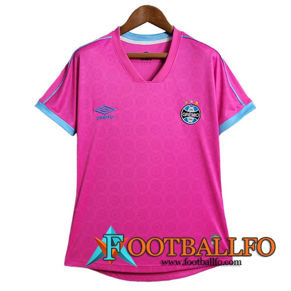 Camisetas De Futbol Gremio Mujer Rosa 2023/2024