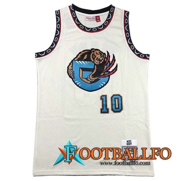 Camisetas De Futbol Memphis Grizzlies (BIBBY #10) 2023/24 Blanco