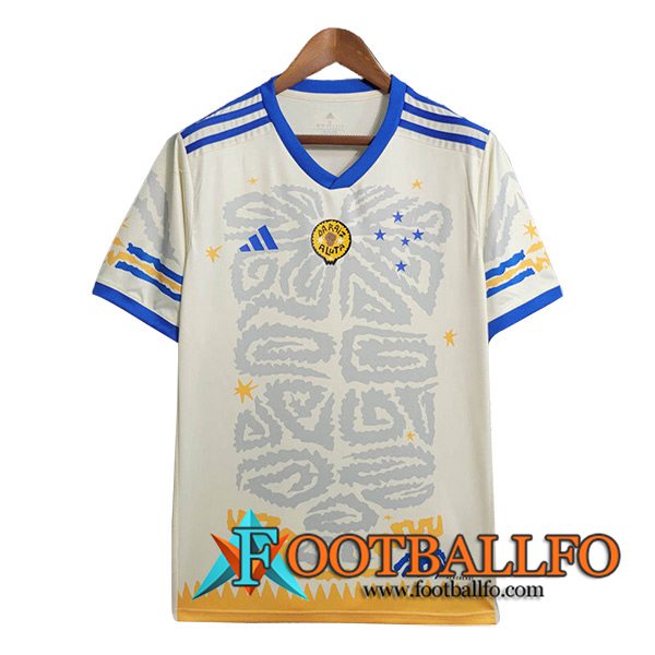 Camisetas De Futbol Atletico Mineiro Special Edition Blanco/Amarillo 2023/2024