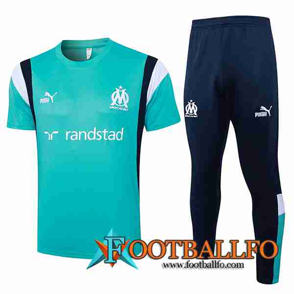 Camiseta Polo Marsella Azul 2023/2024