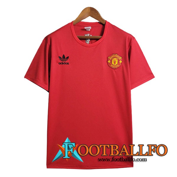 Camiseta Entrenamiento Manchester United Rojo 2023/2024 -03