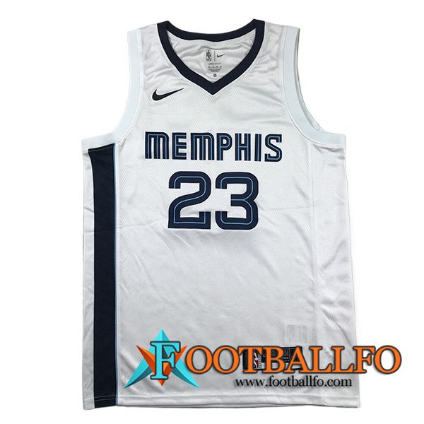 Camisetas De Futbol Memphis Grizzlies (Rosa #23) 2023/24 Blanco