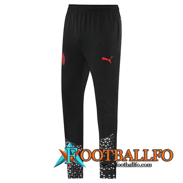 Pantalon Entrenamiento AC Milan Rojo/Negro 2023/2024