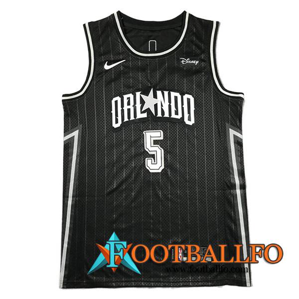 Camisetas Orlando Magic (BANCHERD #5) 2023/24 Negro