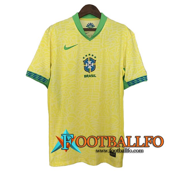 Camiseta Equipo Nacional Brasil Primera Leaked Version 2024/2025