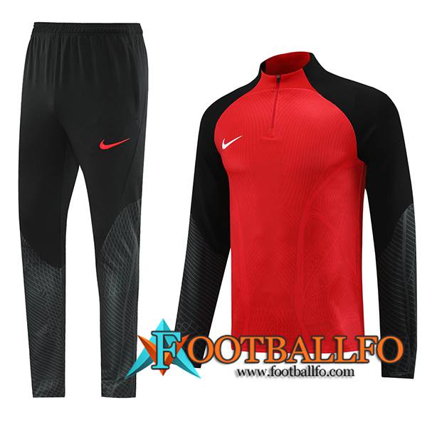 Chandal Equipos De Futbol Nike Rojo/Negro 2023/2024